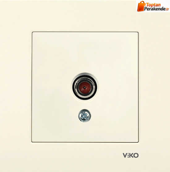 Viko Karre Krem Tv Dirençsiz Mekanizma (Çerçeve Hariç) 90960149